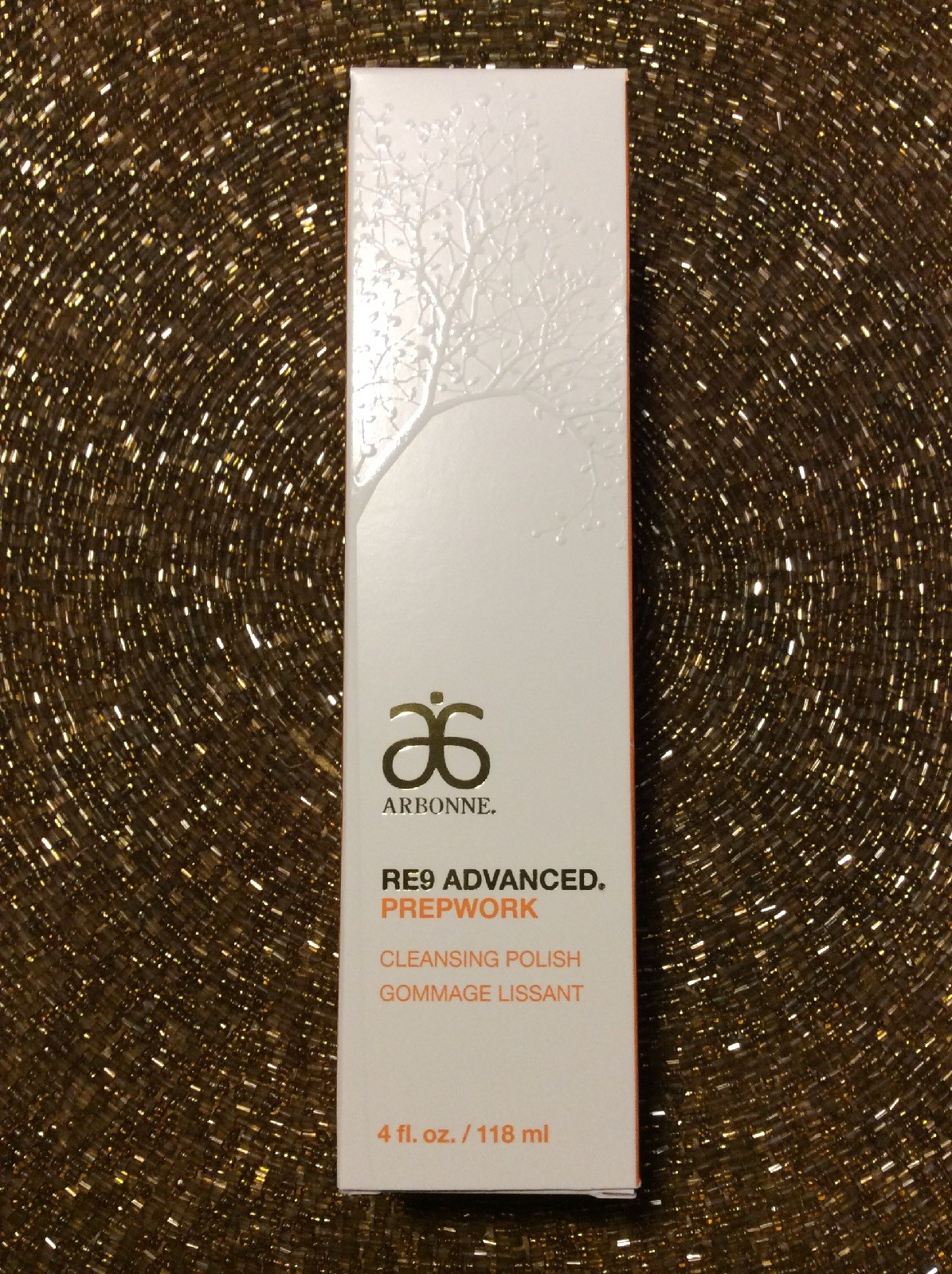 Arbonne RE9 Advanced Prepwork Cleansing Polish 4 fl oz 118 ml NIB Sealed