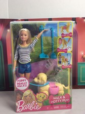 barbie walking dog that poops