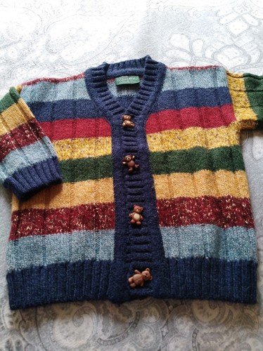 3t Boys Italy Sweater Teddy Bears