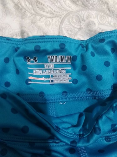 Girls Under Armour Youth Size Medium  Crop Running Leggings Pants