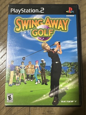 Swing Away Golf (Sony PlayStation 2, 2000) PS2 Complete CIB W/ Manual