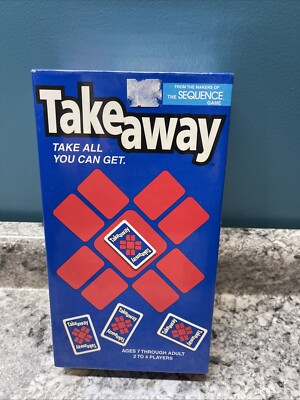Take Away Card Game by Jax Ltd From Makers Of Sequence