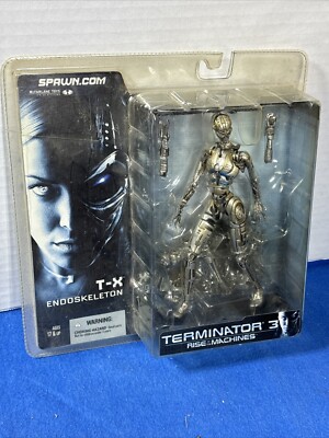 Terminator 3 Rise of the Machines T-X ENDOSKELETON Figure Movie McFarlane 2003