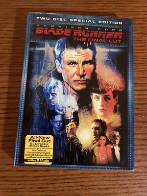 Blade Runner: The Final Cut DVD (Two-Disc Special Edition) NEW FACTORY SEALED