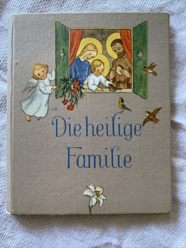 Free Post! Die Heilige Familie Ida Bohatta Vintage German Xmas Story Gift ð