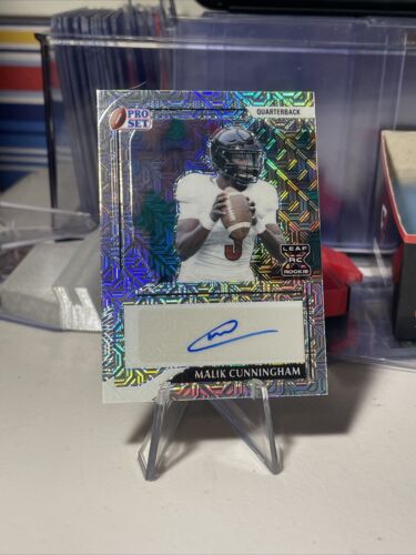 2022 Leaf Pro Set Metal Mojo Silver #PAMC2 Malik Cunningham 2022 Leaf Pro Set Metal Mojo Silver #PAMC2 Malik Cunningham