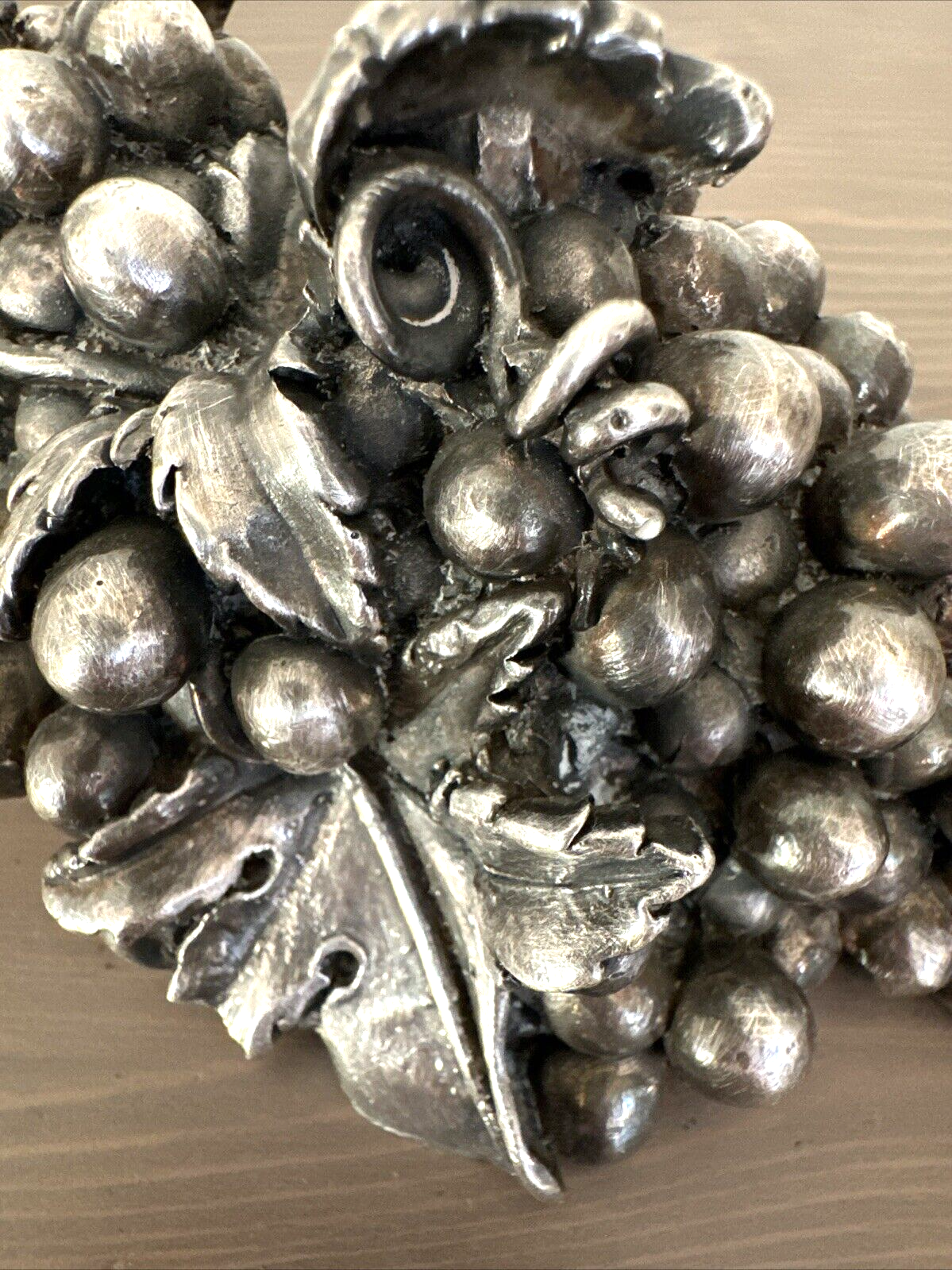 Tekform Sterling Silver figurine decorative object grapes 🍇 silver plated