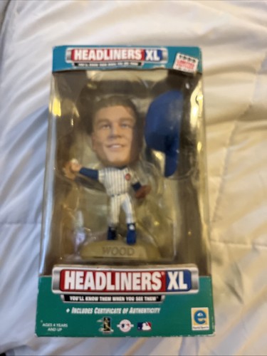 Kerry Wood のXLヘッドライナーズ CHICAGO CUBS 1999 KERRY WOOD LE XL HEADLINER BOBBLEHEAD