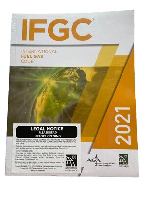 IFGC: 2021 International Fuel Gas Code by International Code Council - NEW