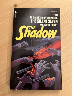 THE SHADOW #10 The Silent Seven 1975 Pyramid 1st pr Steranko cover VG+