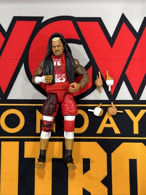 H33 Solo Sikoa THE REAL TRIBAL CHIEF Elite 107 WWE Mattel Figure