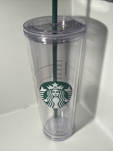 小物 STARBUCKS TOUCH The Drip Clear Blue Starbucks china exclusive blue ombré glass cup 18oz – The