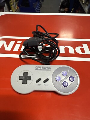 Genuine SNES Super Nintendo Original Controller Authentic OEM SNS-005 Tested
