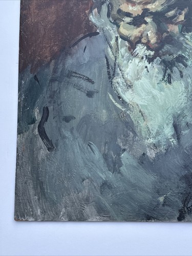 PATRICIA LEGRANDE PAINTING SERGEI BONGART IMPRESSIONIST PORTRAIT MAN MEN 27"