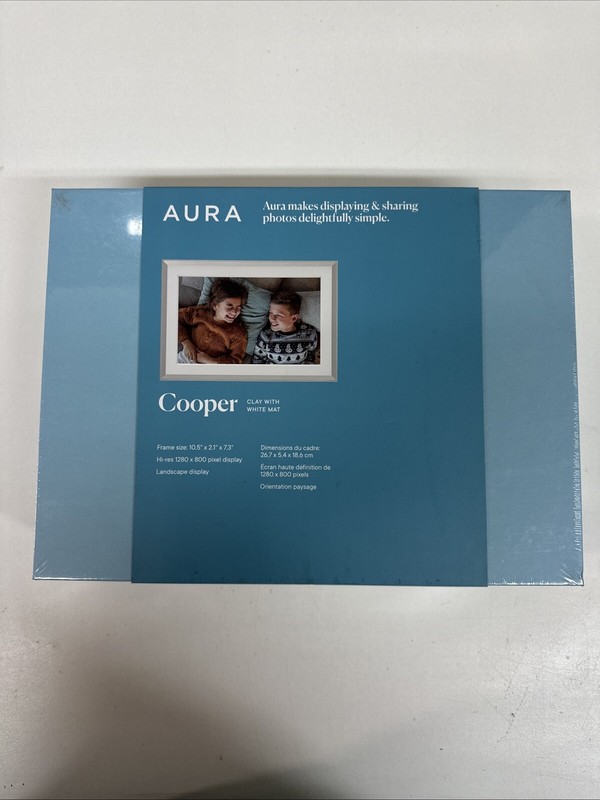 Aura Frames Digital Photo Frame - Cooper Clay (990304091)