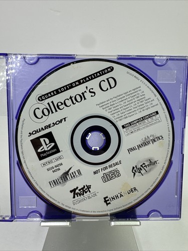 1998 Squaresoft Collector's CD Vol. 1 for Sony Playstation 1 PS1 Not For Resale | eBay 1998 Squaresoft Collector's CD Vol. 1 for Sony Playstation 1 PS1 Not For Resale | eBay