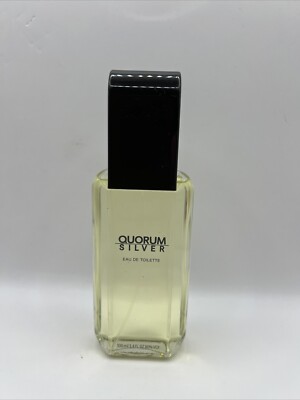Quorum Silver by Antonio Puig 3.3 / 3.4 oz EDT Cologne for Men New