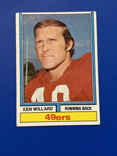 1974 Topps - #19 Ken Willard. San Francisco 49ers | eBay