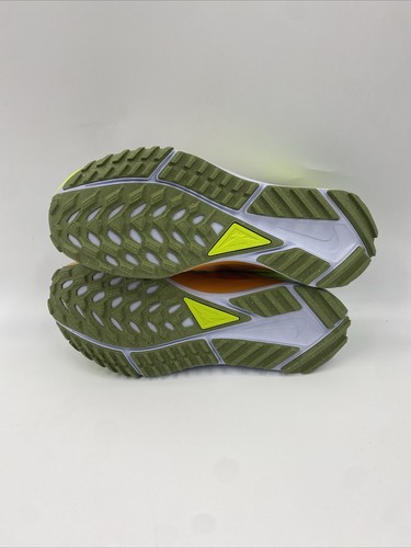 Nike React Pegasus Trail 4 Grey Yellow Blue Hiking  DJ6158-002 Men’s Sizes 7-12