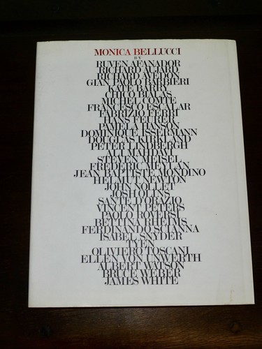 洋書 monika bellcci 1st Print Monica Bellucci Giuseppe Tornatore Rizzoli 2010 US