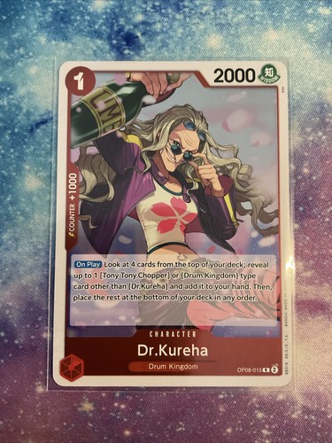 kureha⭐️36 Dr.Kureha (Alt Art) OP08-015 R Two Legends - ONE PIECE Card
