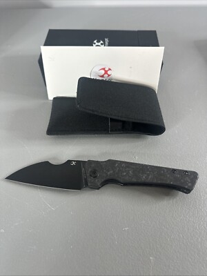 Kansept Knives Egress 3.75'' Blade Carbon Fiber Handle Folding Knife - K1033B2