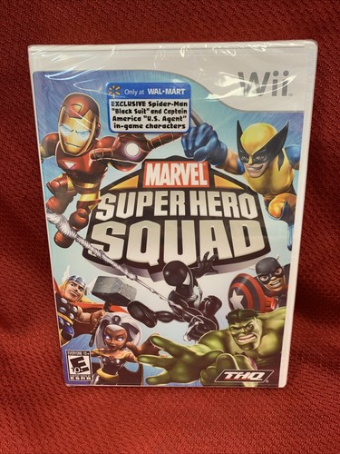 Marvel Super Hero Squad (Nintendo Wii Walmart Black Suit