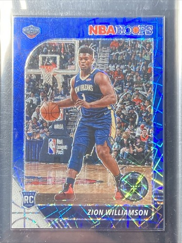 Nba Card Zion Williamson Rc Blue 99 Series | eBay