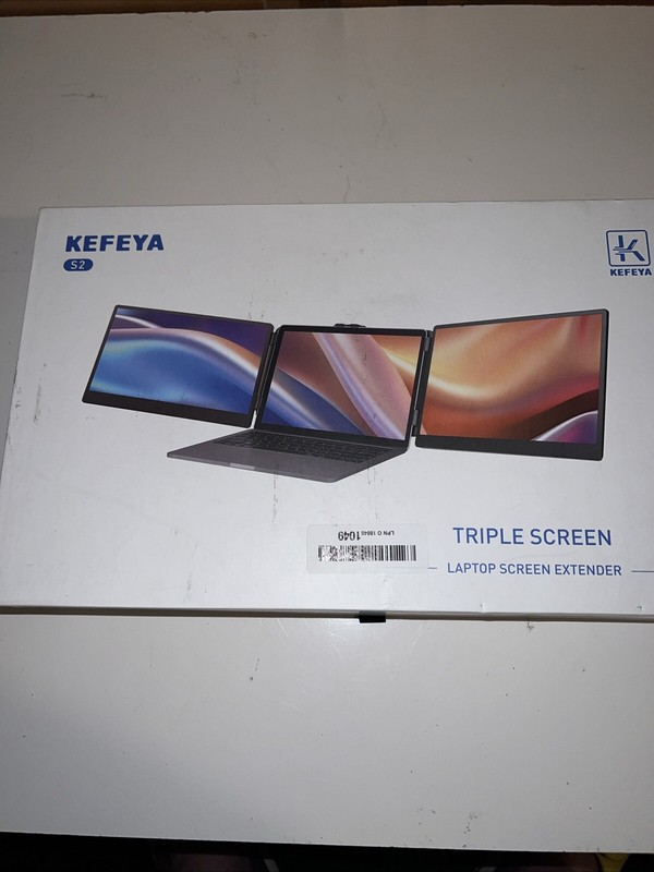 🎉Kefeya S2 Tripple Laptop Screen Extender 14" 1080P FHD 13"-17.3