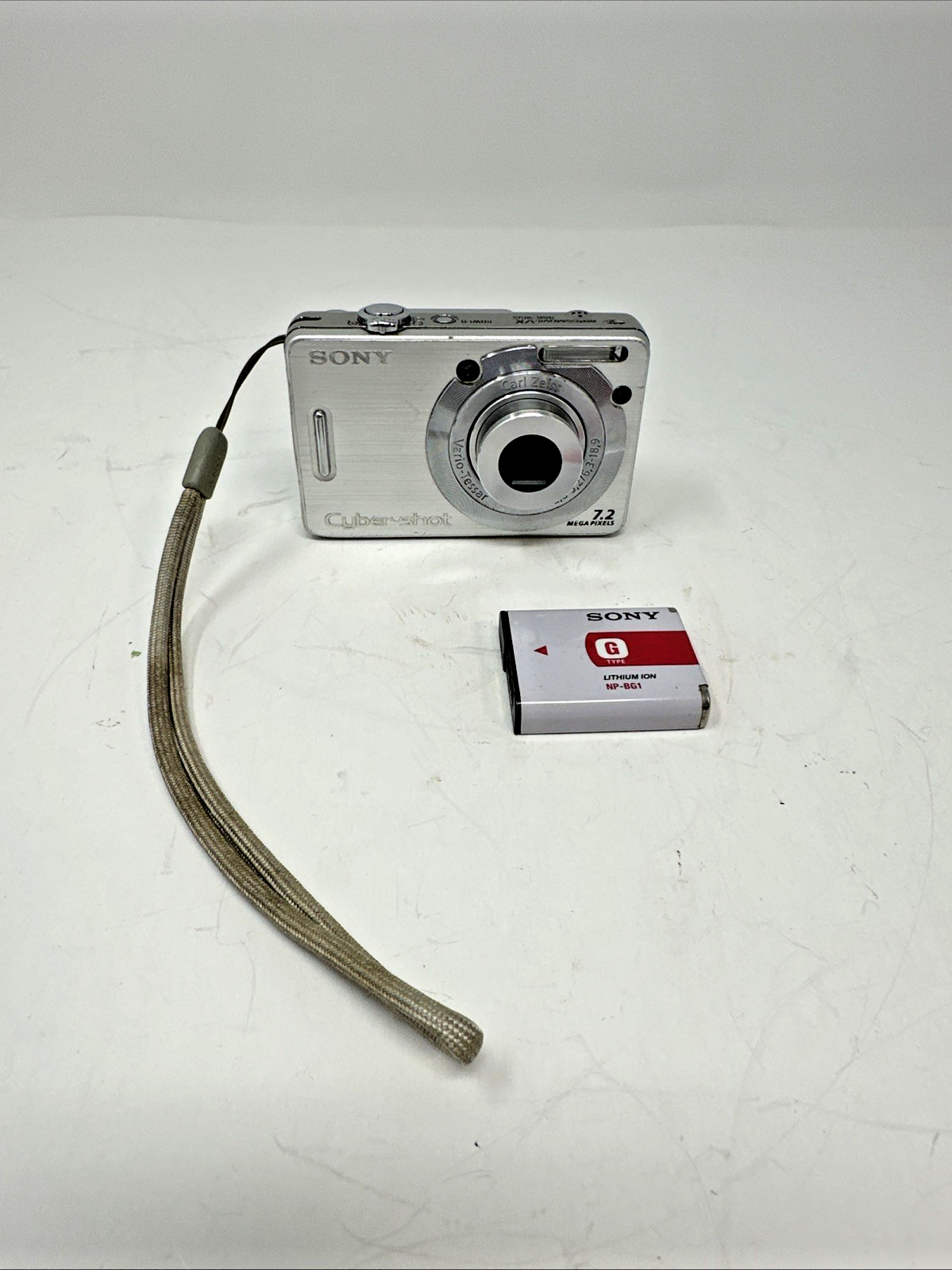 Sony CyberShot DSC-W55 Digital Camera 7.2 MP As Is Parts
