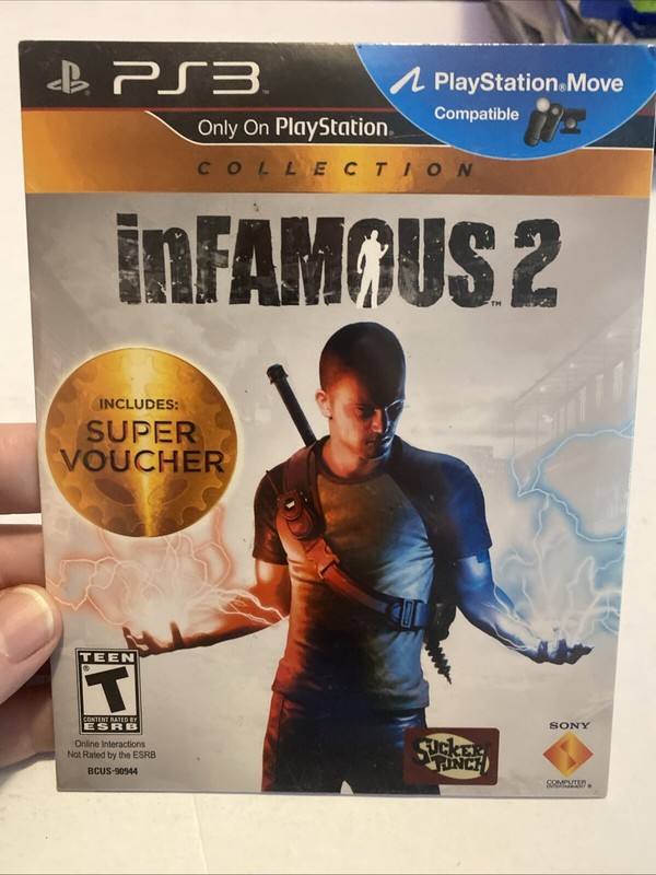 inFamous 2 Collection [NFR Sealed] (Sony PS3, 2011) Complete |