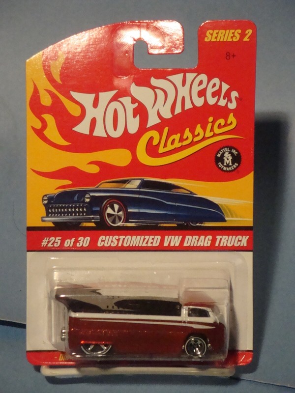 hot wheels customized vw drag bus