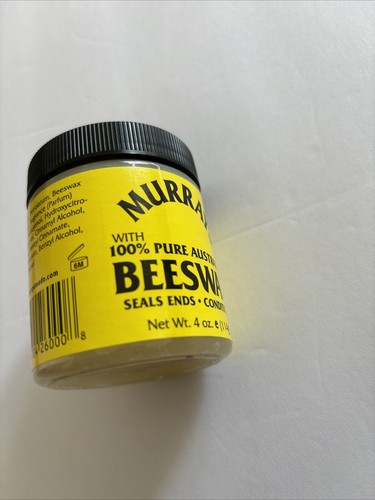 Murray's Beeswax 4oz Pure 100% Australian Beeswax Seals Edges . New