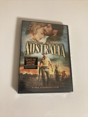 Australia DVD Widescreen Nicole Kidman Hugh Jackman 2008 Movie (NEW/SEALED)