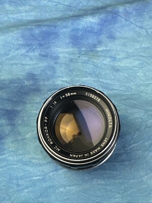 Minolta 50mm F1.4 MC 