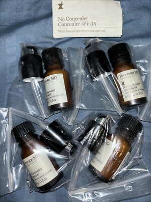 LOT OF 4 PIECES PERRICONE MD NO CONCEALER, CONCEALER 0.3oz NEW W/O BOX SPF 35