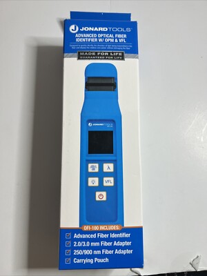 JONARD TOOLS OFI-100 Advanced Optical Fiber Identifier New In Box