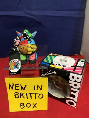ROMERO BRITTO MINI HORSE SECOND EDITION NEW ITEM,  Very rare to be seen for sale