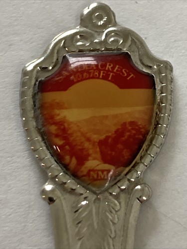 Sandia Crest New Mexico Vintage Souvenir Spoon Collectible