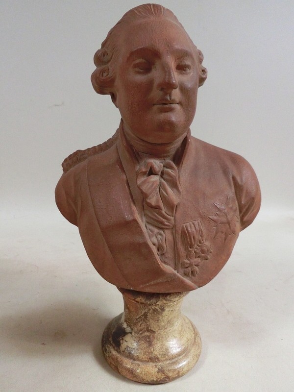 Pr Lg Louis XVI & Marie Antoinette Busts Faux Plinths French Grand Tour Interest