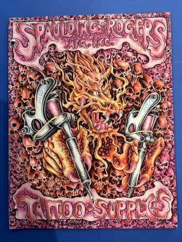 1979年 タトゥー Spaulding Rogers Tattoo Supplies Don Nolan