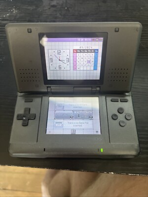 Nintendo DS Launch Edition Graphite Black Handheld System