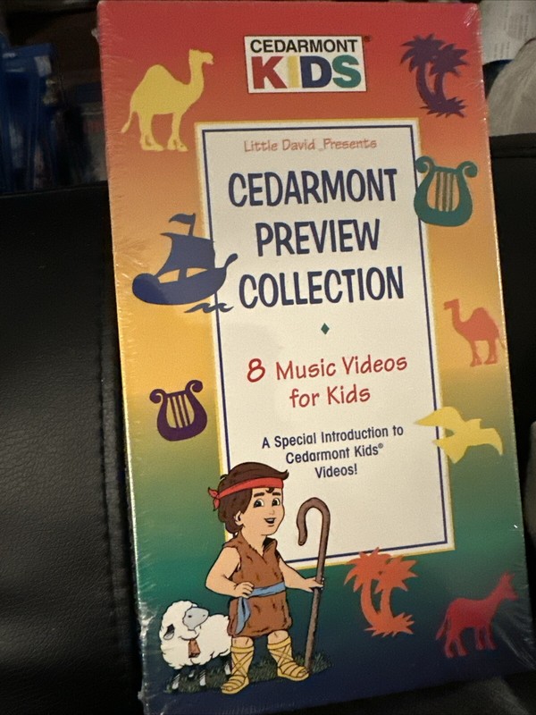 Cedarmont Kids - Cedarmont Preview Collection (VHS) 8 Music Videos
