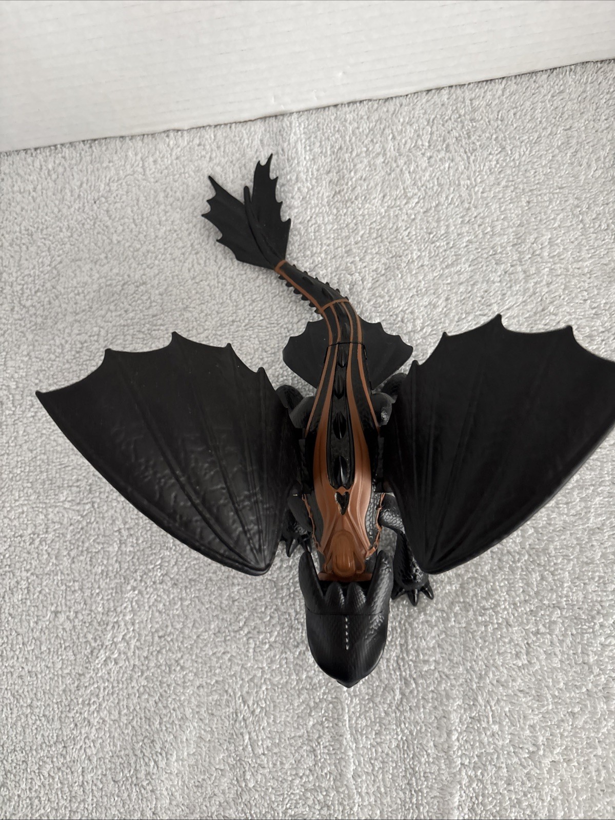 HOW TO TRAIN YOUR DRAGON FIGURE With Moveable Mouth & Wings Excellent Condition