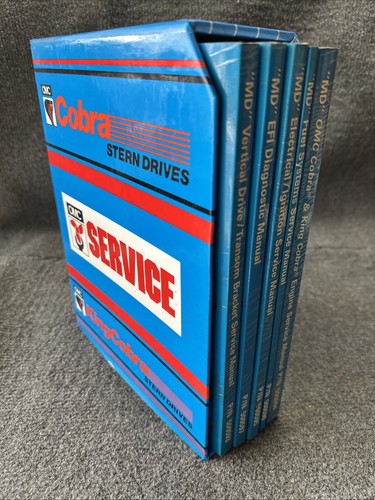 OMC MD KING COBRA Service Manual Set 500592 500593 500594 500595