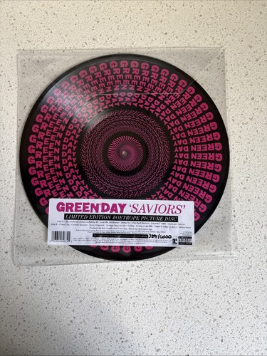Green Day Saviors Zoetrope Picture Disc Limited Edition