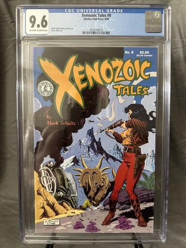 Xenozoic Tales #9 CGC 9.6 (1989) - HTF CGC | eBay