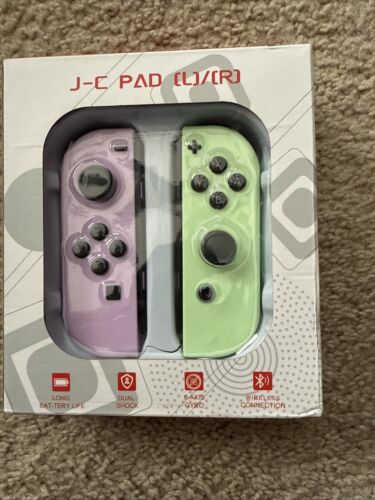 J-C PAD Left and Right Nintendo Switch Controllers Lime J-C PAD Left and Right Nintendo Switch Controllers Lime