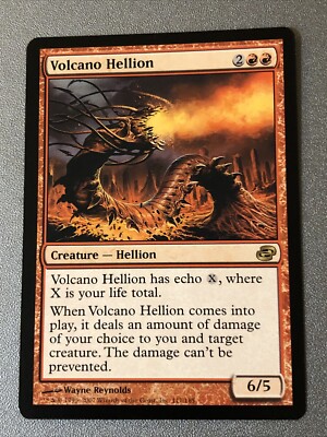 Volcano Hellion X1 Planar Chaos NM Condition See Pics Front Back MTG