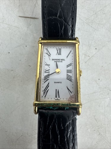 RAYMOND WEIL ゴールド Ladies Rectangular 68 Diamonds Gold Watch - Toccata
